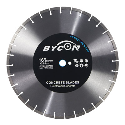 Premium Laser Welded Concrete Diamond Blade For Reinforced Concrete From China Manufacturer Bycon